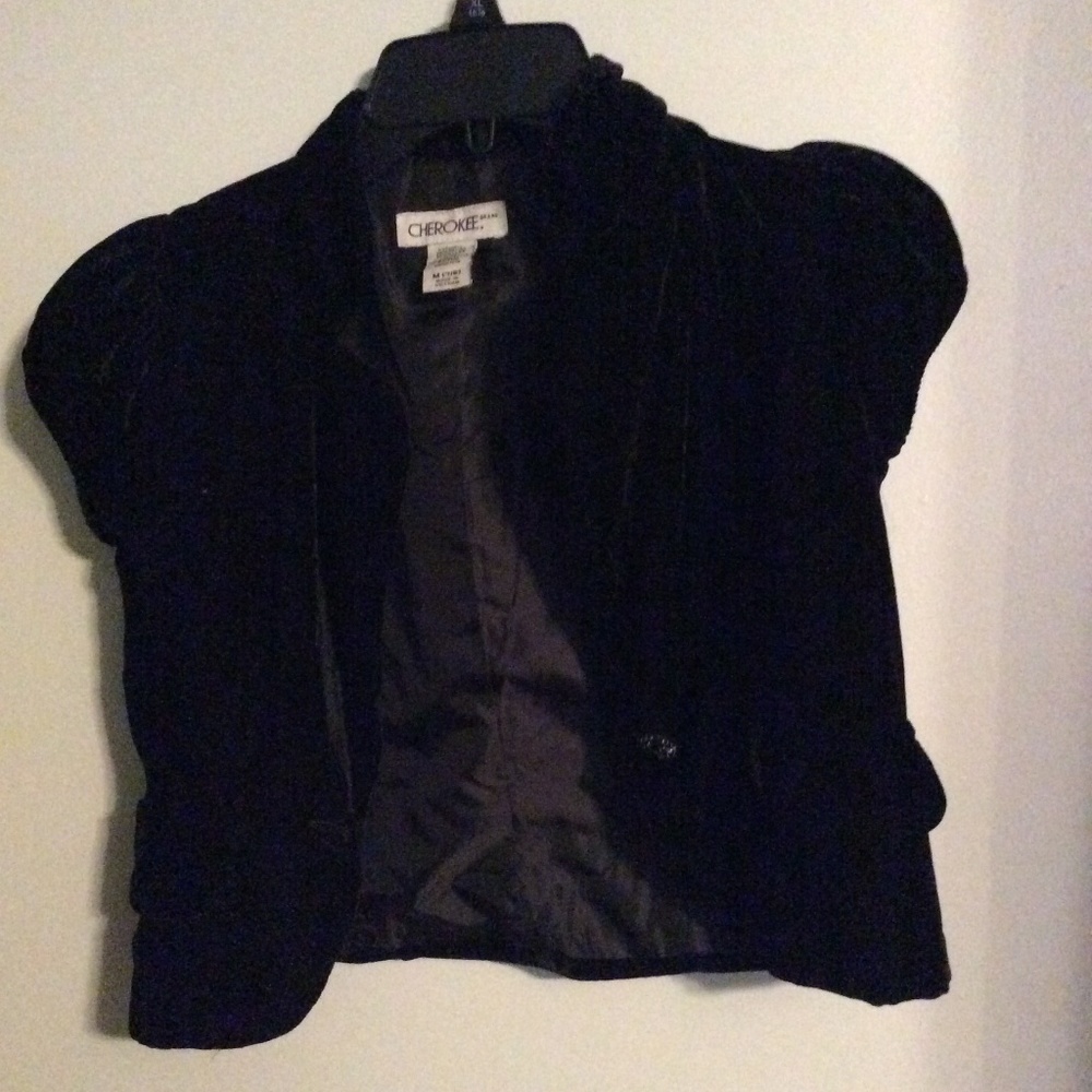 Black Velvet Coverup